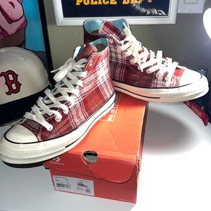 Chuck 70 Elevated Plaid High Top